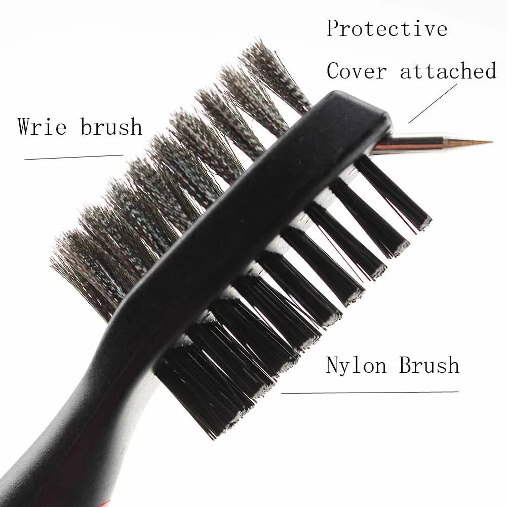 Two Sided Golf Brush Clip