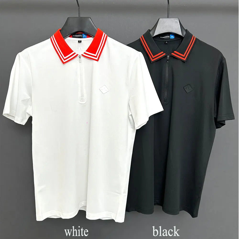 Breathable golf mens shirt