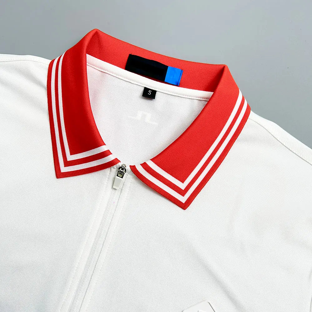 Breathable golf mens shirt