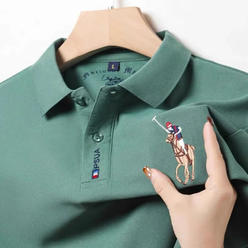Luxury polo shirt golf
