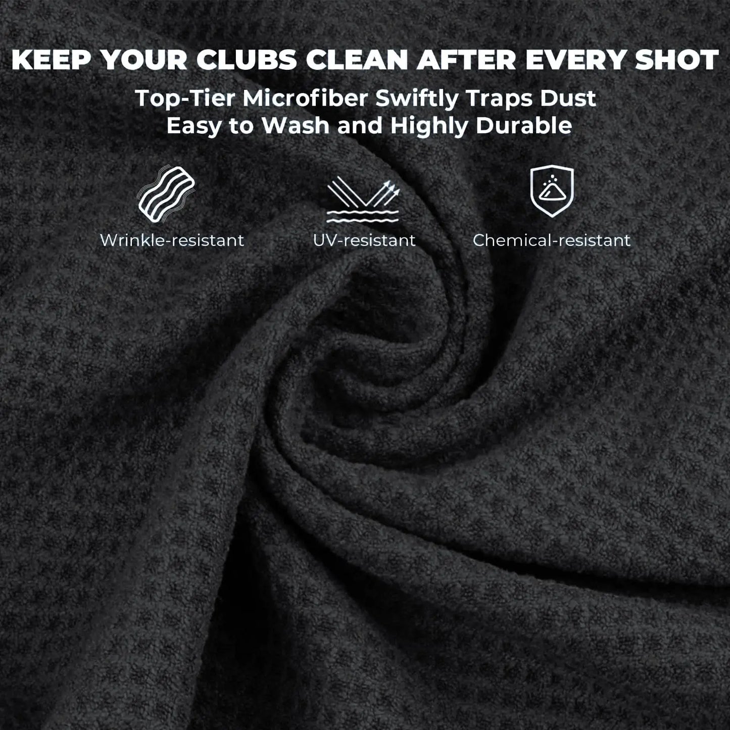 Microfiber golf towel