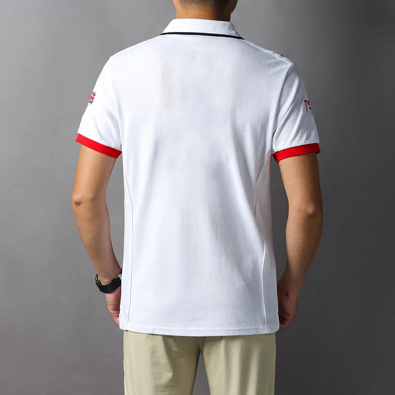Polo shirt short sleeved